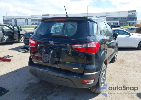 2018 Ford Ecosport S from USA, damaged, VIN MAJ3P1RE8JC185627